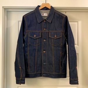 Tellason 12.5 oz Selvage Denim Jean Jacket - Medium